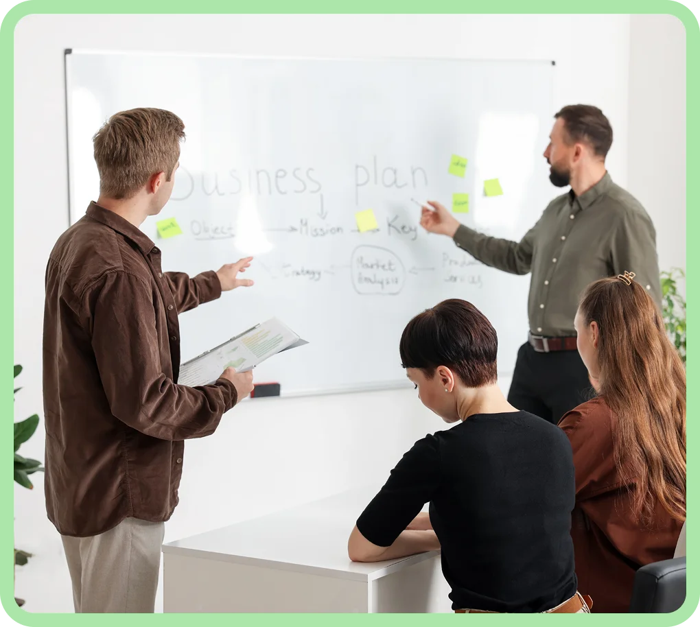Team working together